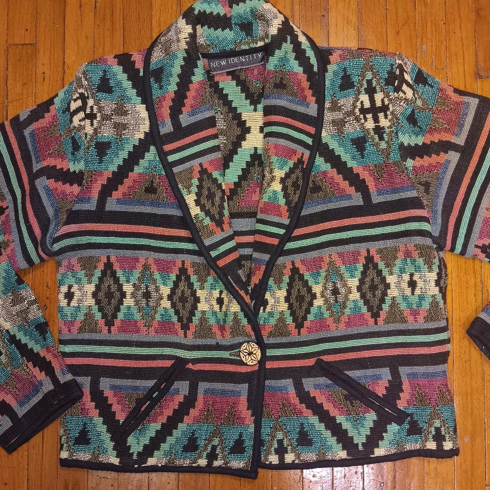 New Identity Vibrant Patterned Knit - image 2